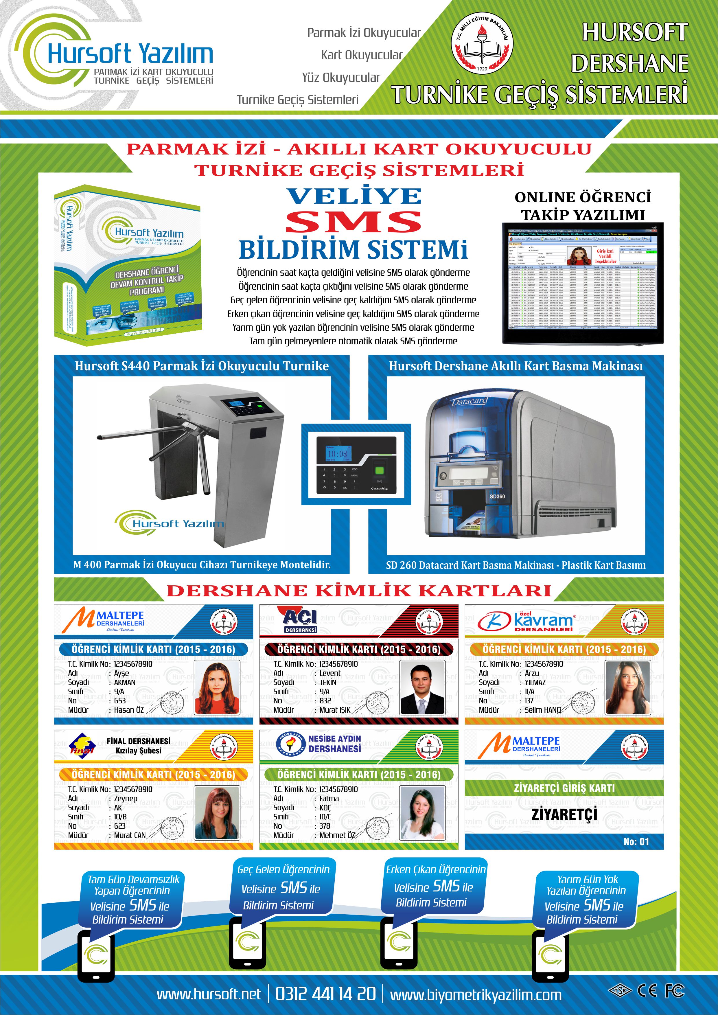 Hursoft Dershane Turnike Sistemleri Brosur 2