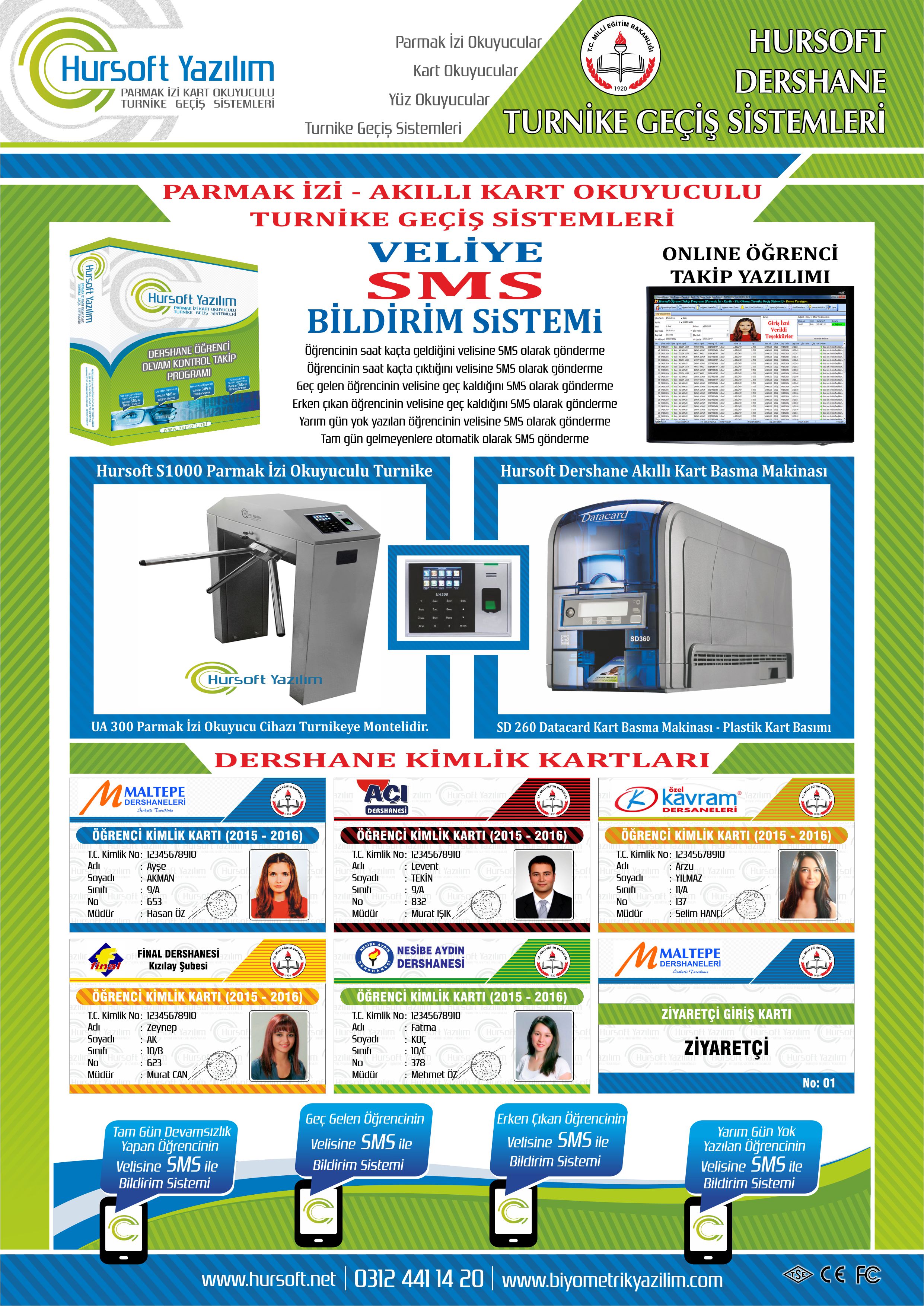 Hursoft Dershane Turnike Sistemleri Brosur 3